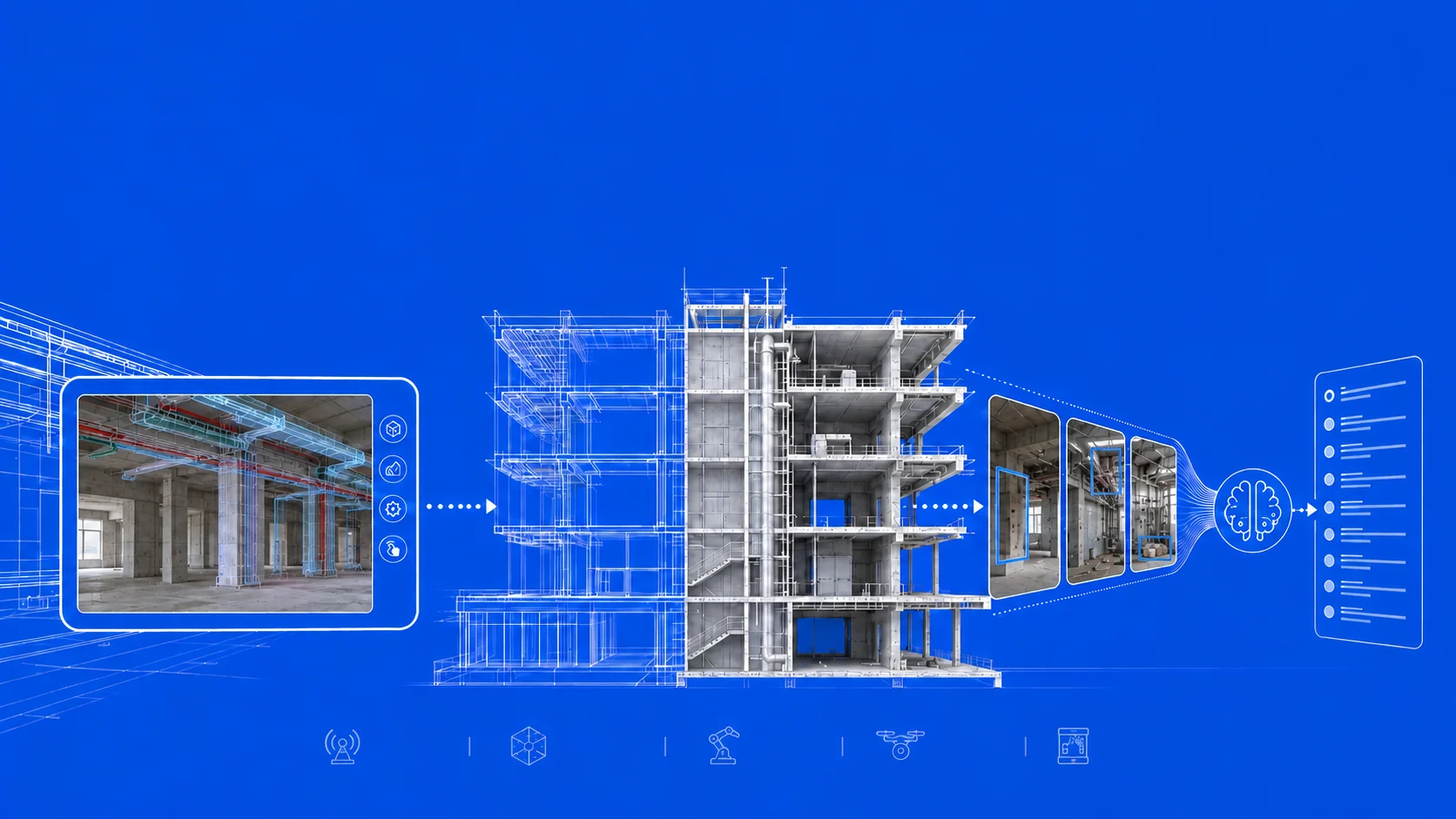 BIM、AR、现场影像与 AI 在智能建造中的应用路径